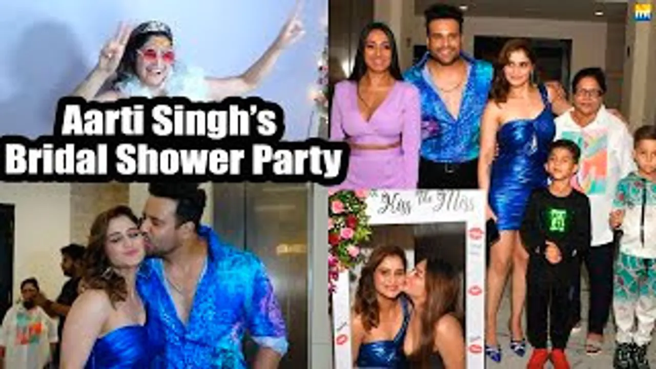 Arti Singh's Bridal Shower Bash: Krushna Abhishek, Kashmera Shah, Mahhi Vij & Celebs At The Bash