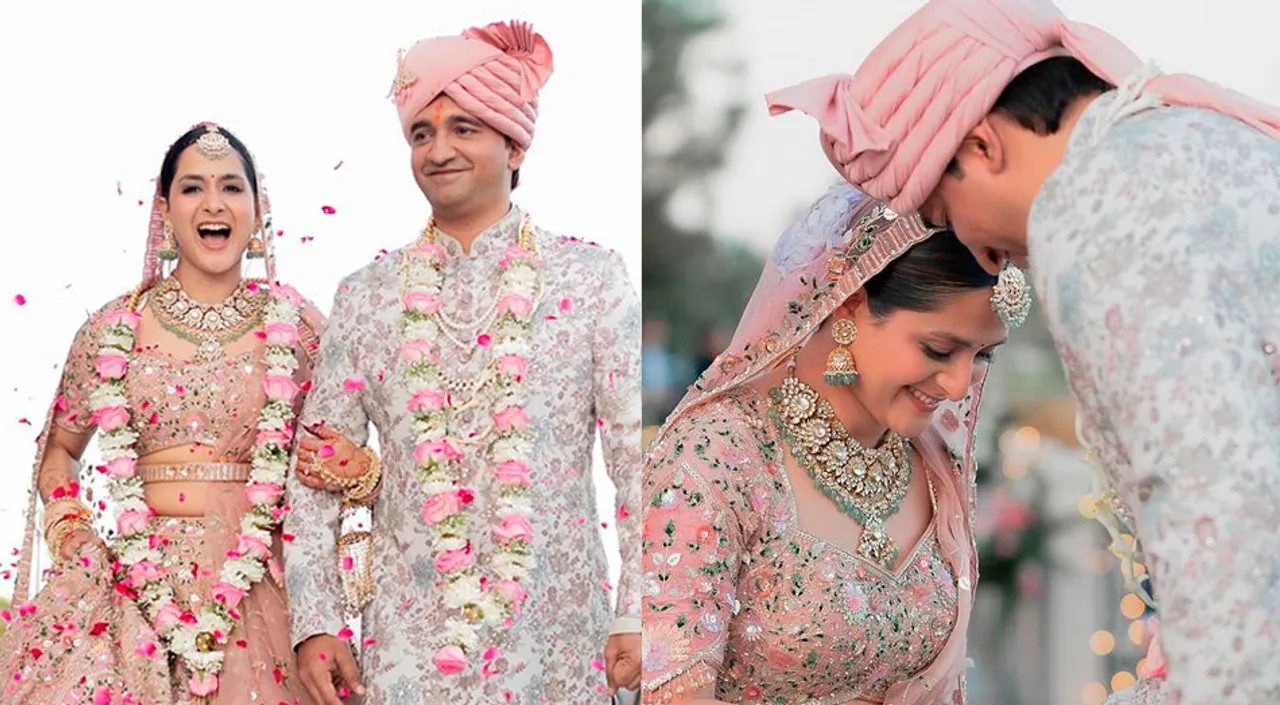 Love Aaj Kal Actress Arushi Sharma Gets Married To Casting Director Vaibhav Vishant; See Pics 