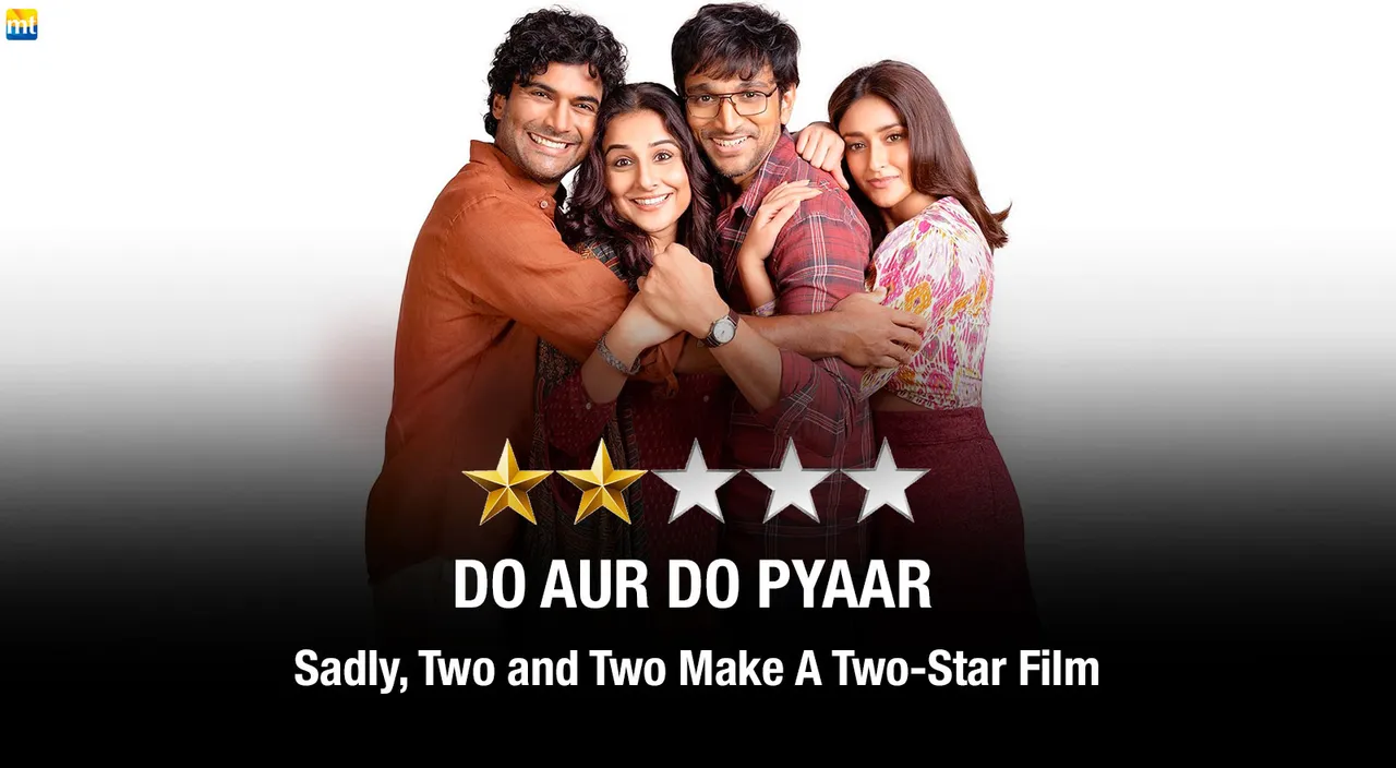 Do Aur Do Pyaar Review : Sadly, Two and Two Make A Two-Star Film