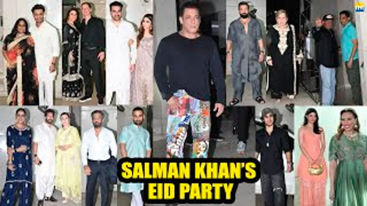 Salman Khan's EID Bash | Bobby Deol, Arbaaz Khan-Sshura Khan, Orry, Aayush Sharma-Arpita Khan & Others Arrive For The Bash