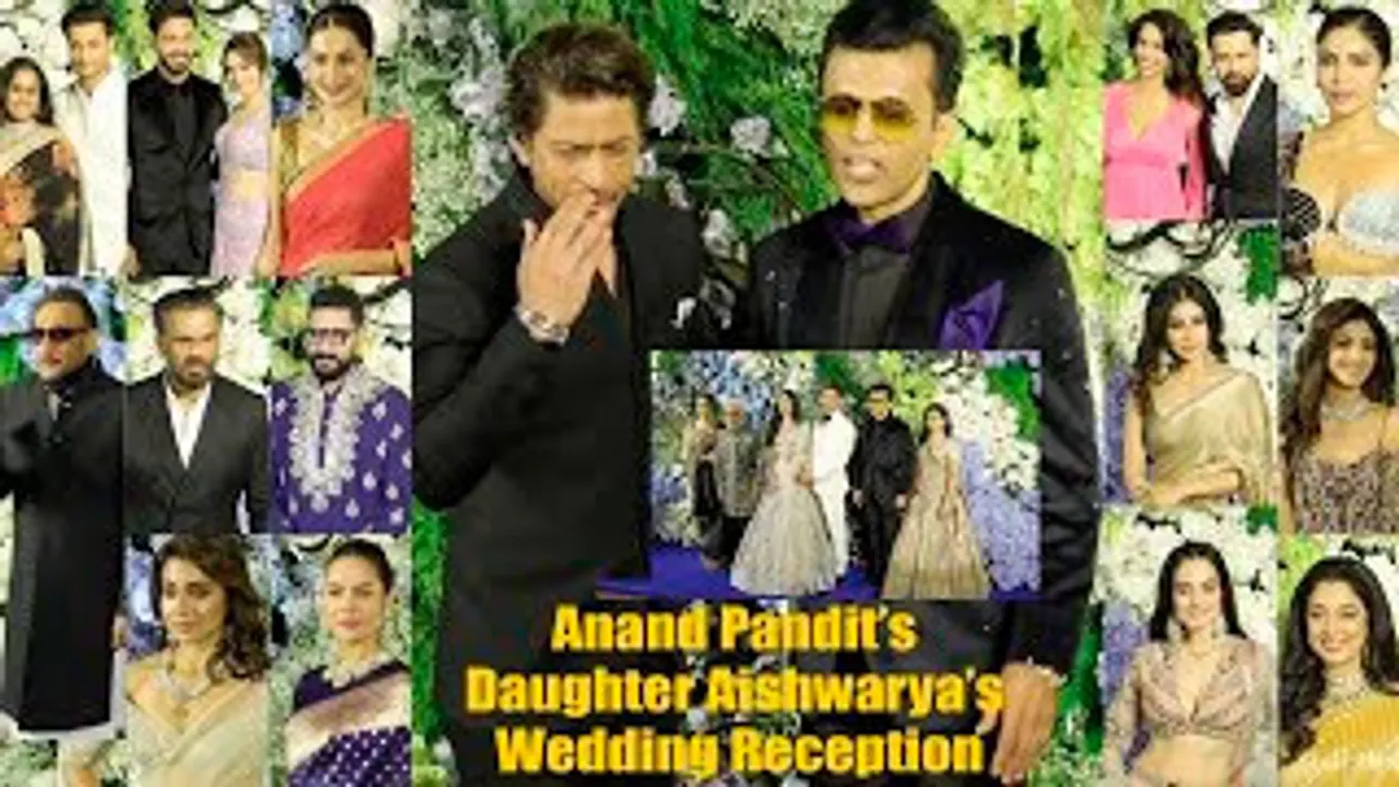 Shah Rukh Khan, Shilpa Shetty, Emraan Hashmi, Taapsee Pannu & Celebs At Anand Pandit's Daughter's Wedding Reception