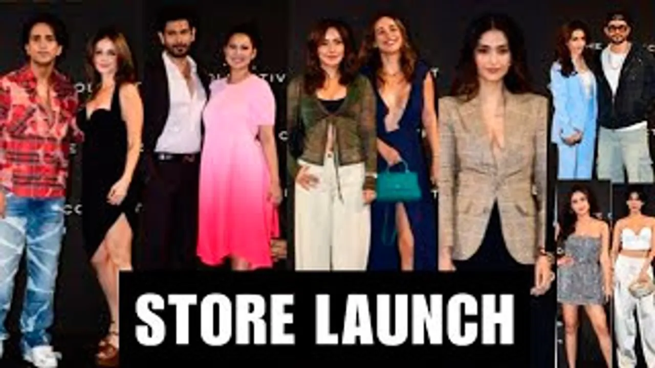 Sussanne Khan, Sonam Kapoor, Soha Ali Khan-Kunal Kemmu, Neha Sharma-Aisha Sharma & Celebs At A Store Launch In Mumbai