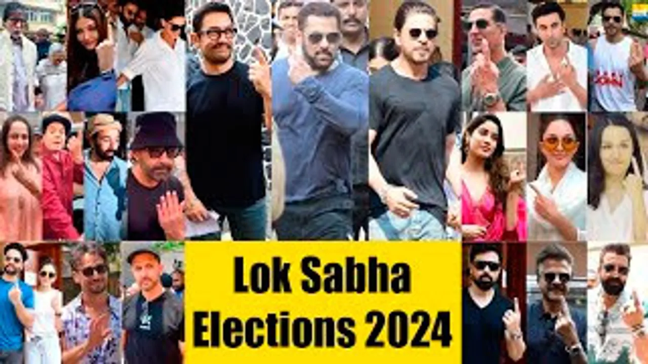 Lok Sabha Election 2024: Salman Khan, Shah Rukh Khan, Aamir Khan, Akshay Kumar, Janhvi Kapoor, Kiara Advani & Others Celebs Cast Their Votes