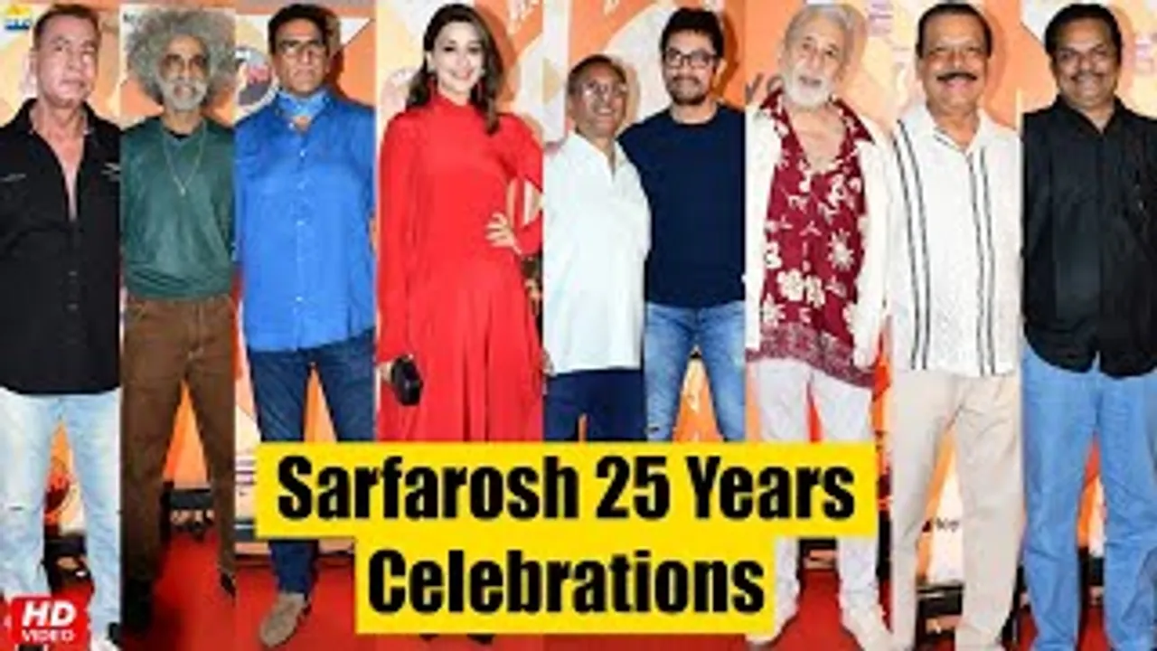 SARFAROSH 25 Years Celebrations With Aamir Khan, Sonali Bendre, Naseeruddin Shah, Mukesh Rishi & Others