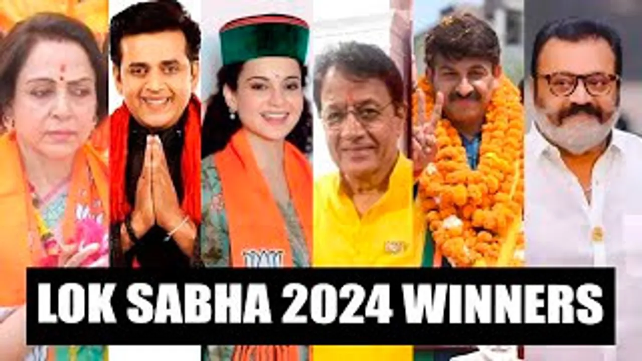 Check Out the Movie Actors Who Won Loksabha Elections in 2024