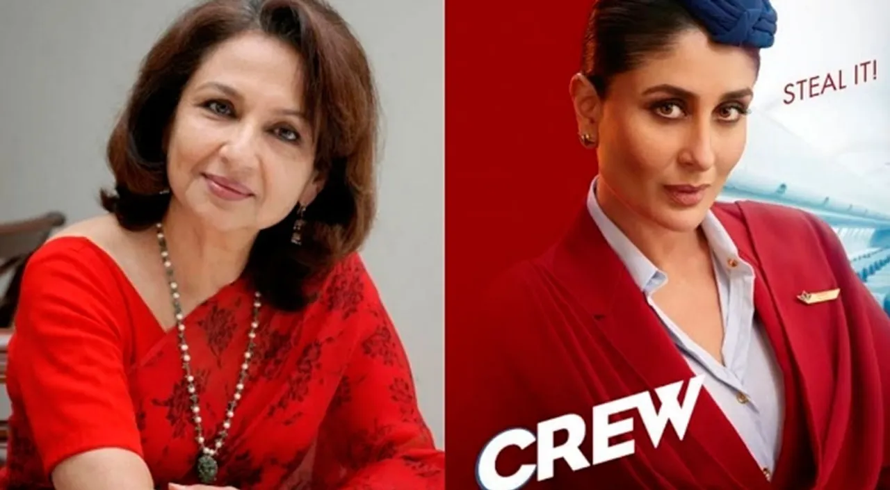 Kareena's Mother-In-Law Sharmila Tagore Calls "Crew" Movie ABSURD; Read On