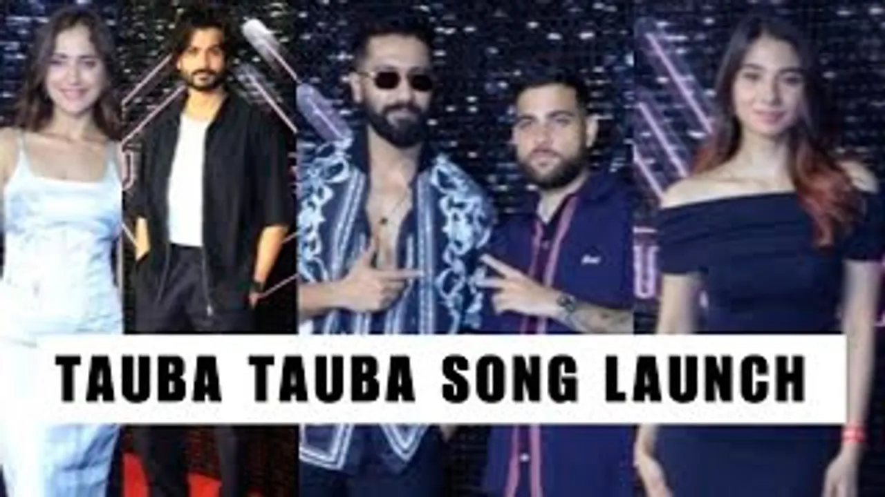 Tauba Tauba Song Launch From Bad Newz - Vicky Kaushal, Karan Aujla & Celebs At The Event