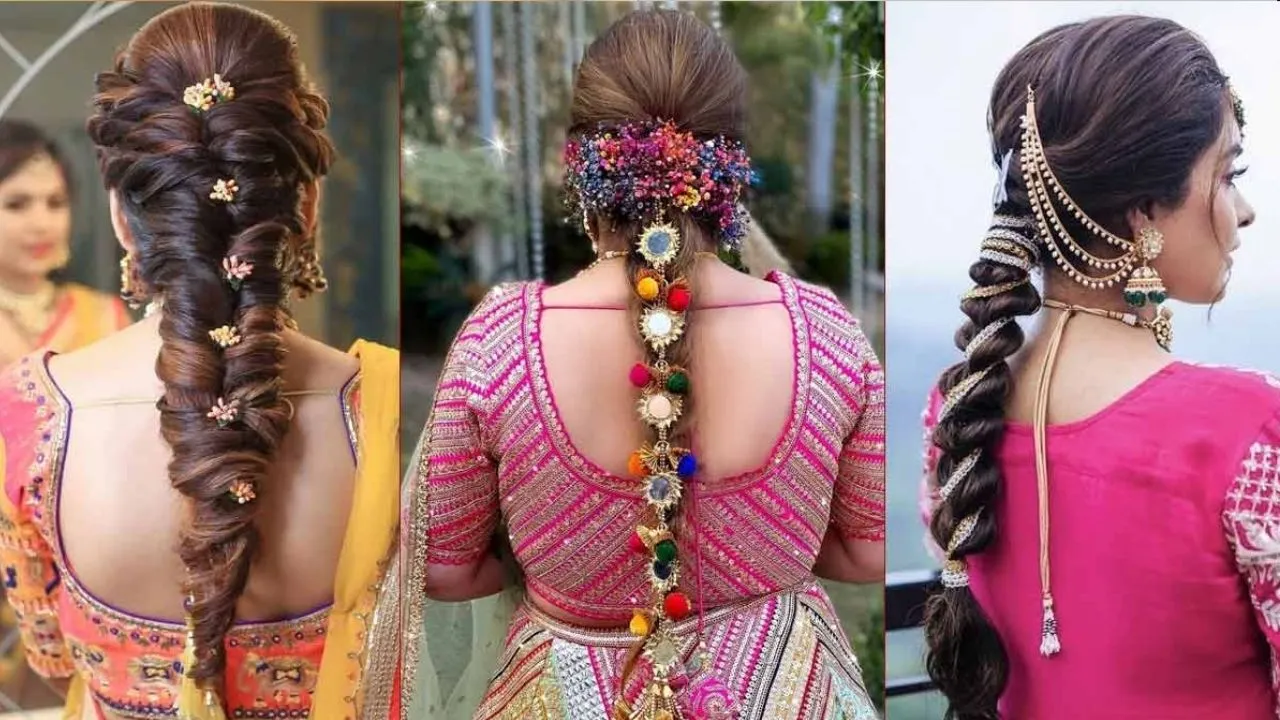 करवा चौथ के हेयर स्टाइल 11