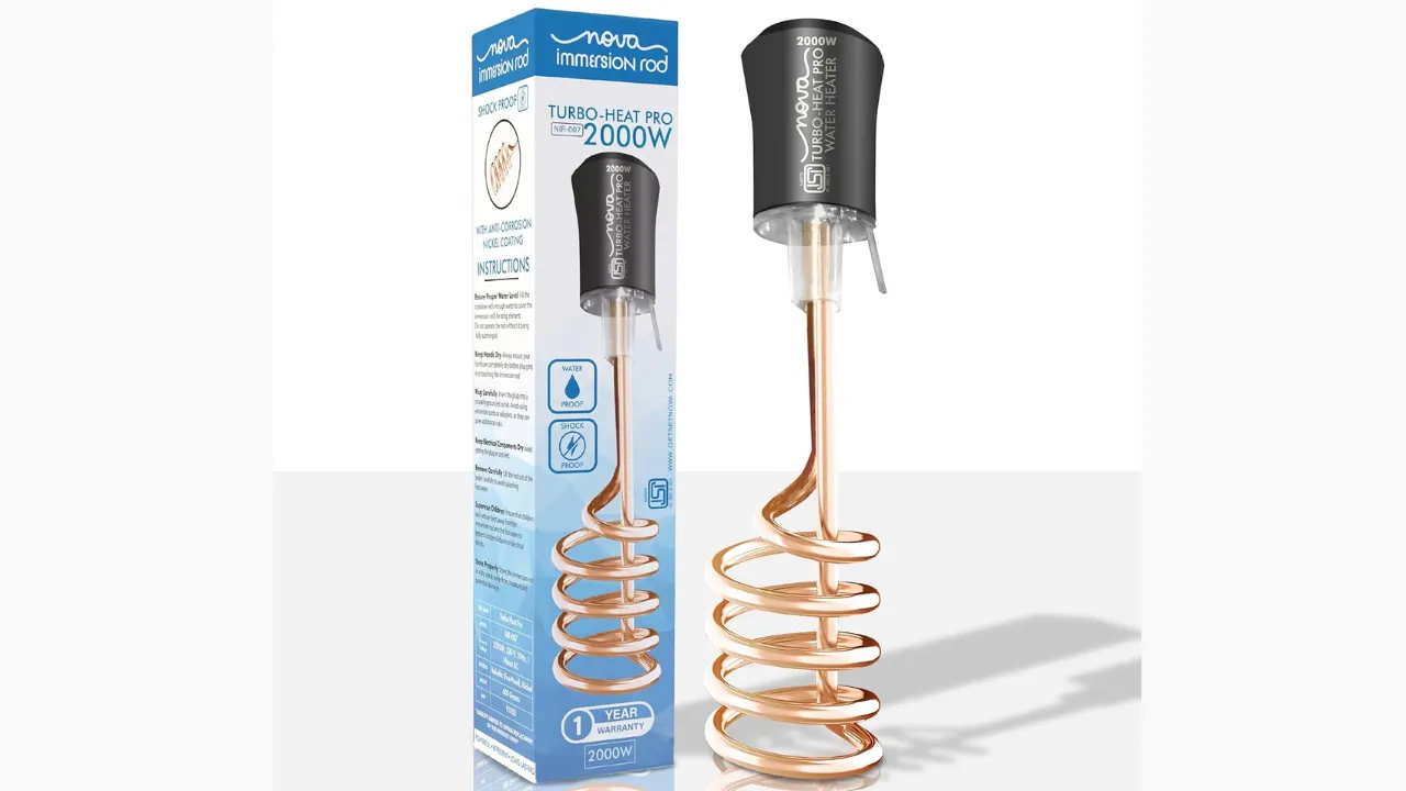 Nova Water Heater 2000W Shock Proof Immersion Rod