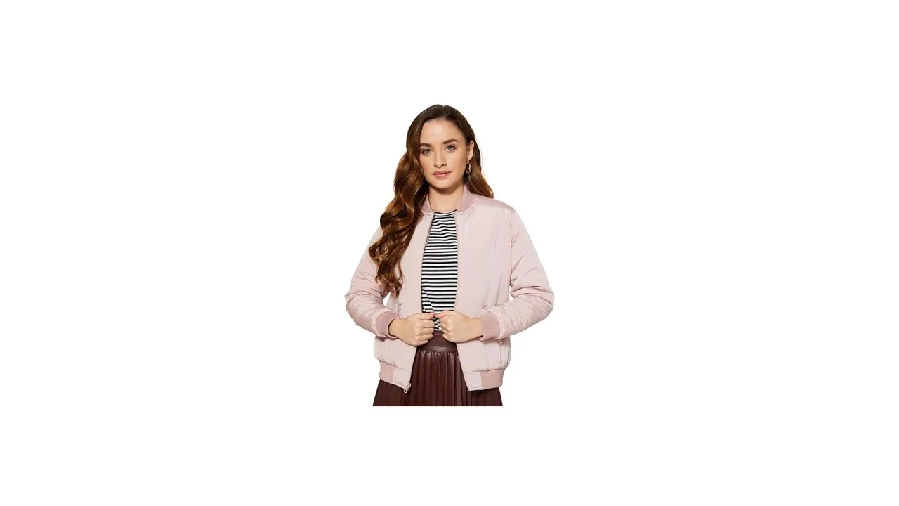 Amazon Brand - Symbol Women's Bomber Jacket