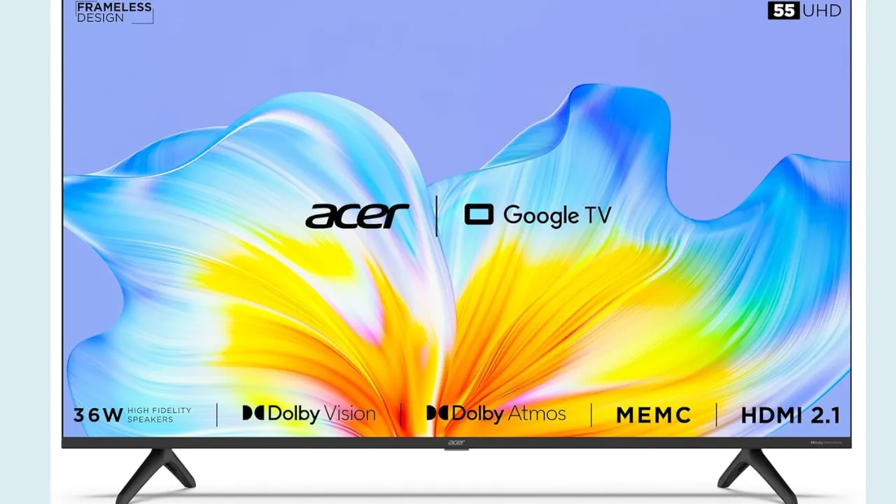 Acer 139 cm (55 inches) Advanced I Series 4K Ultra HD Smart LED Google TV