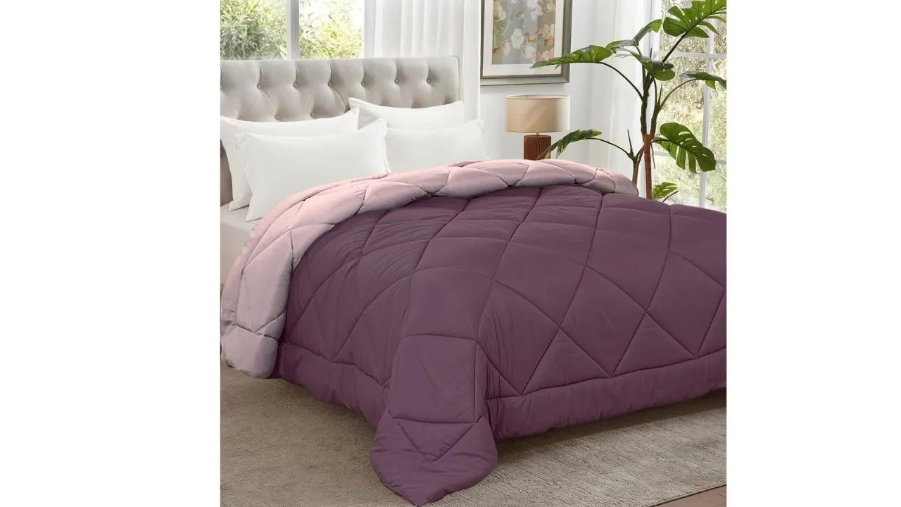 Homestan Microfibre Reversible Ac Comforter 
