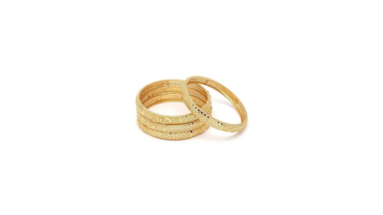 ZENEME Gold-Plated Kangan