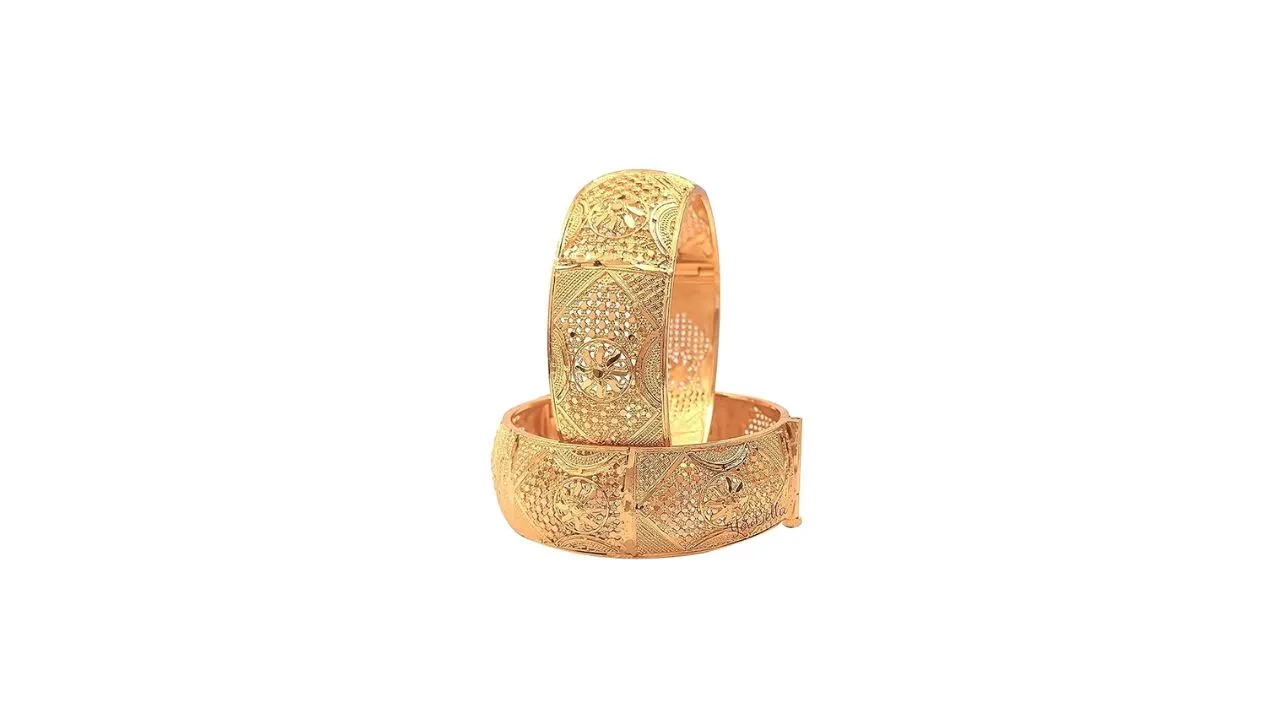 Zeneme Traditional Gold Kangan