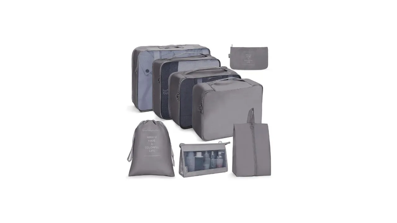 AVENUX 8 Pcs Packing Bags