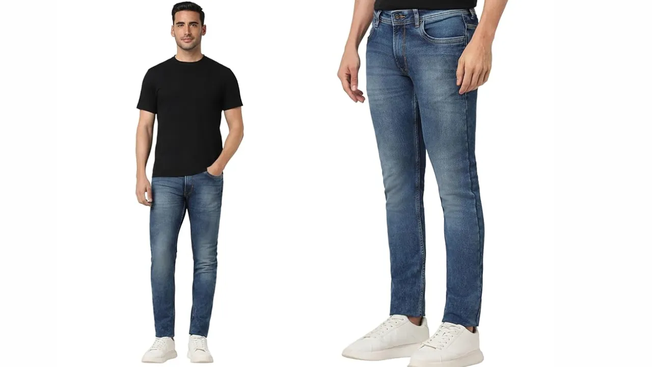 Peter England Men Regular Fit Jeans