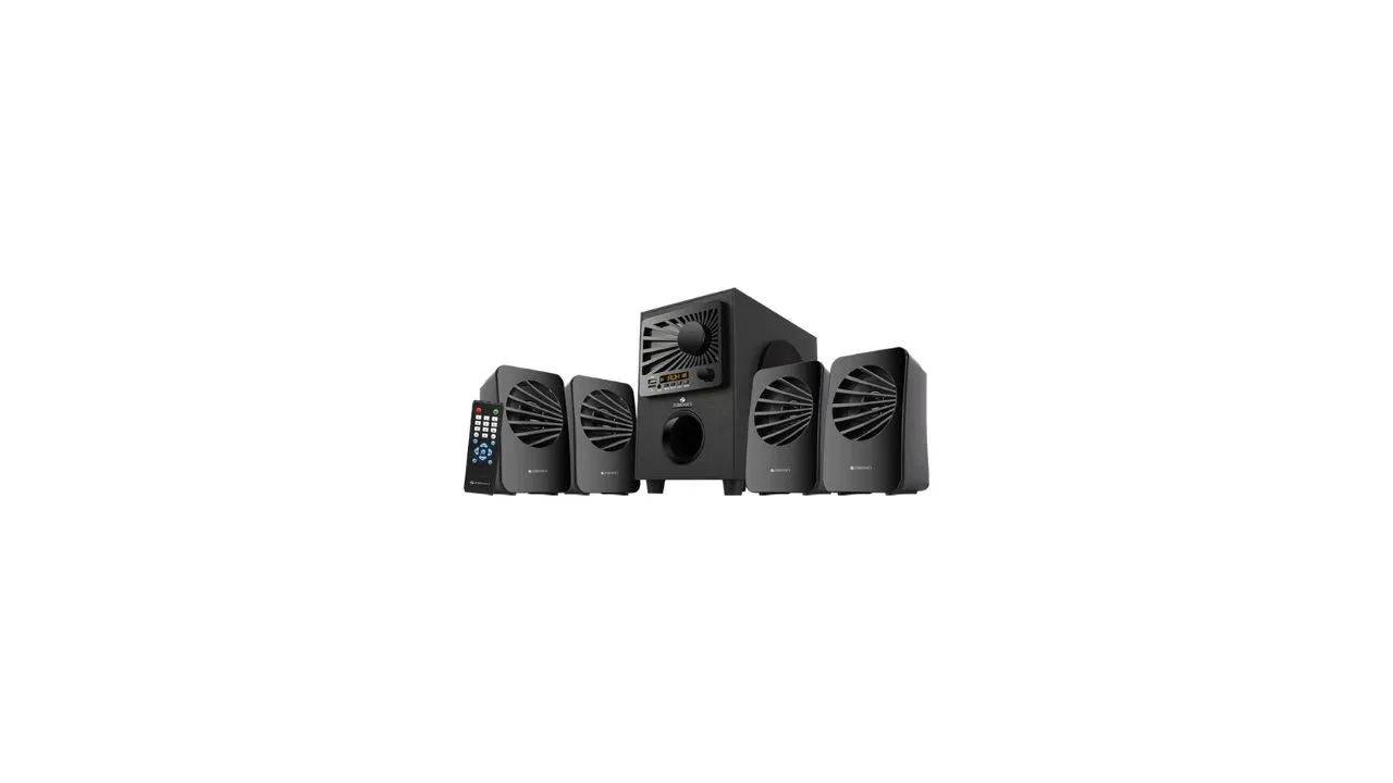 ZEBRONICS Zeb-Sunshine 4.1 Multimedia Speaker