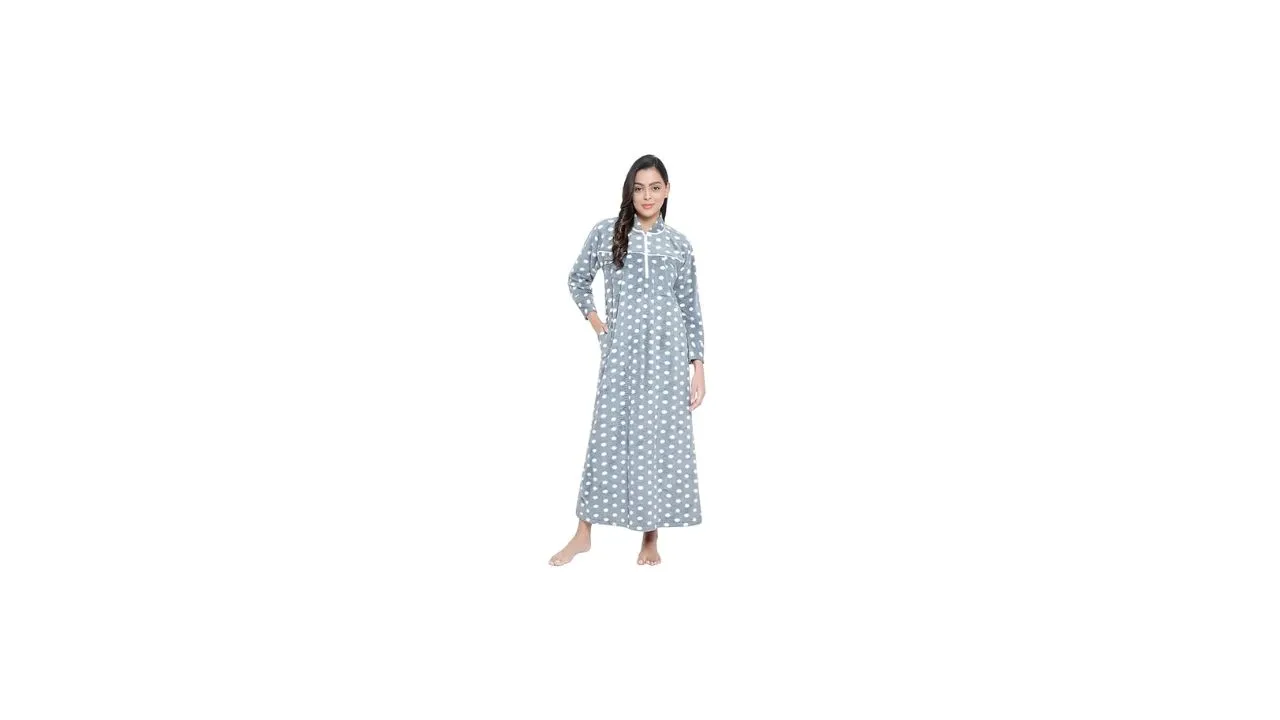 CIERGE Women's Woollen Nighty