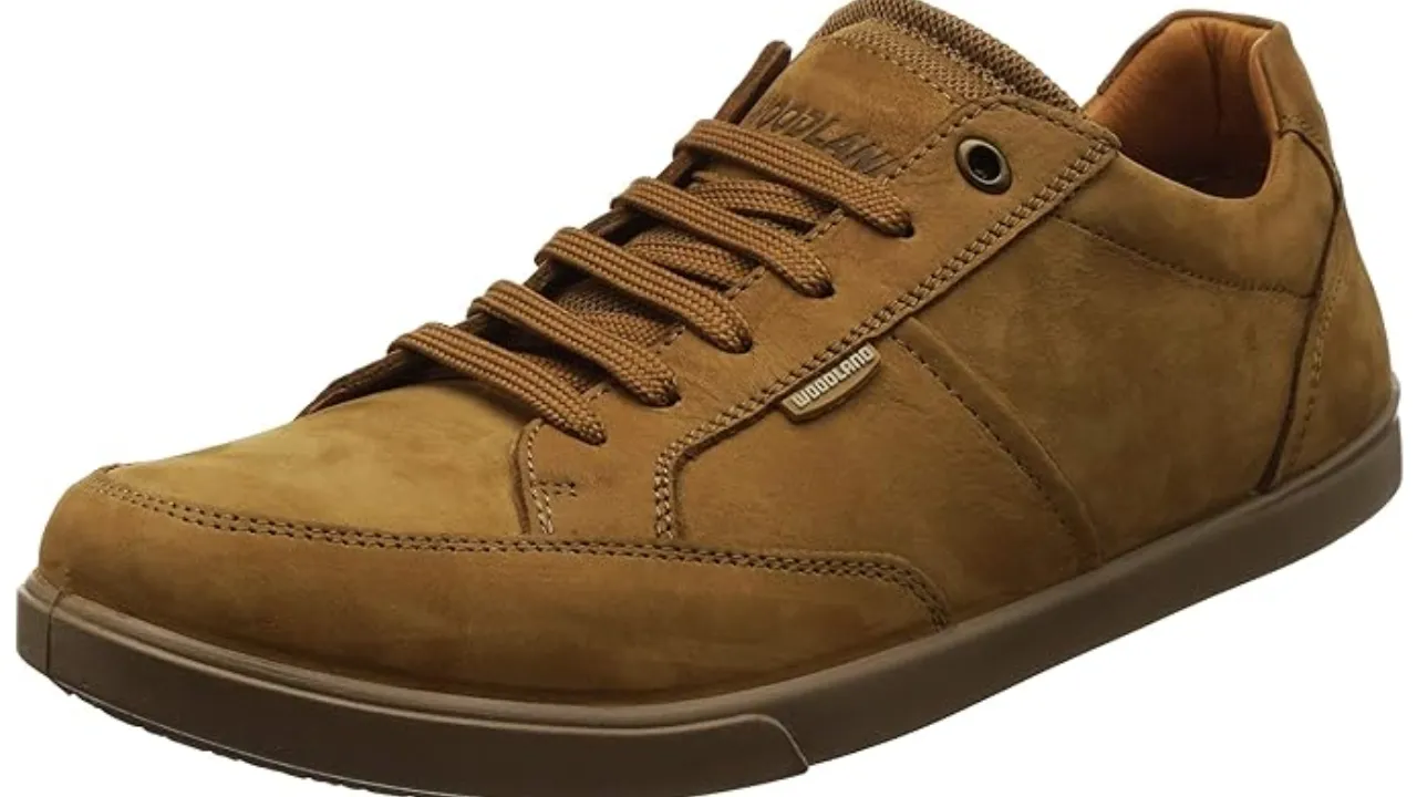 Woodland Men's Leather Sneaker
