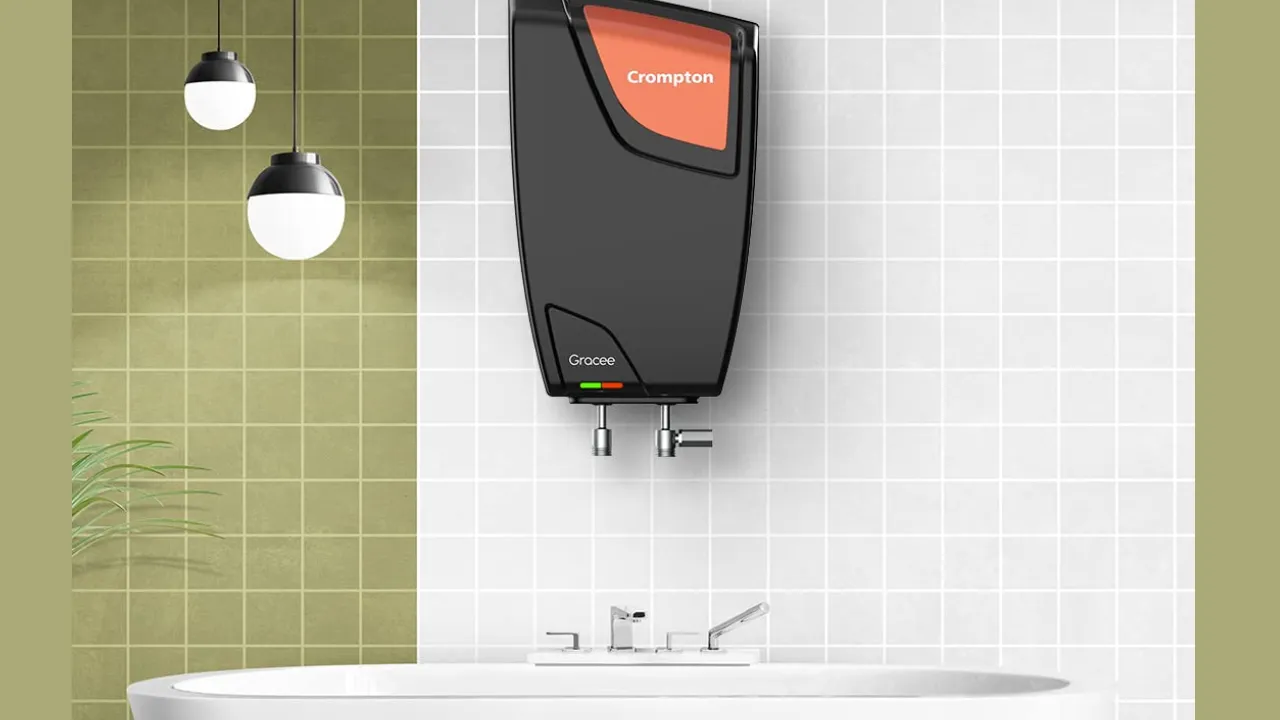 Crompton Gracee|5L|3000-Watts Powerful Heating|Electric Instant Water Heater