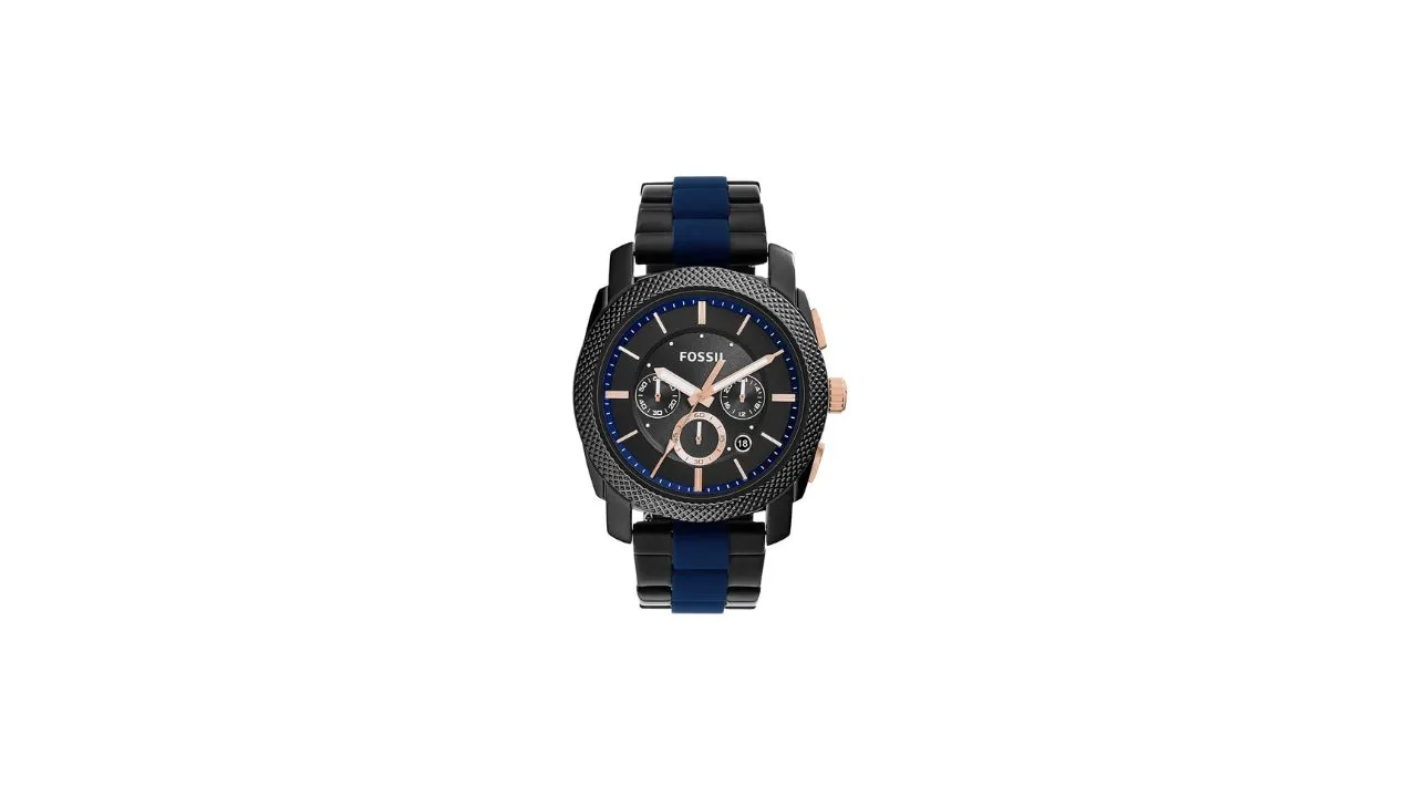 Fossil Analog Black dial men Watch