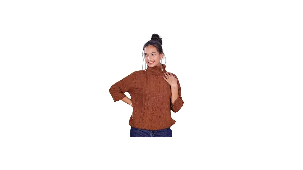 ICW Women Woolen Winter Sweater