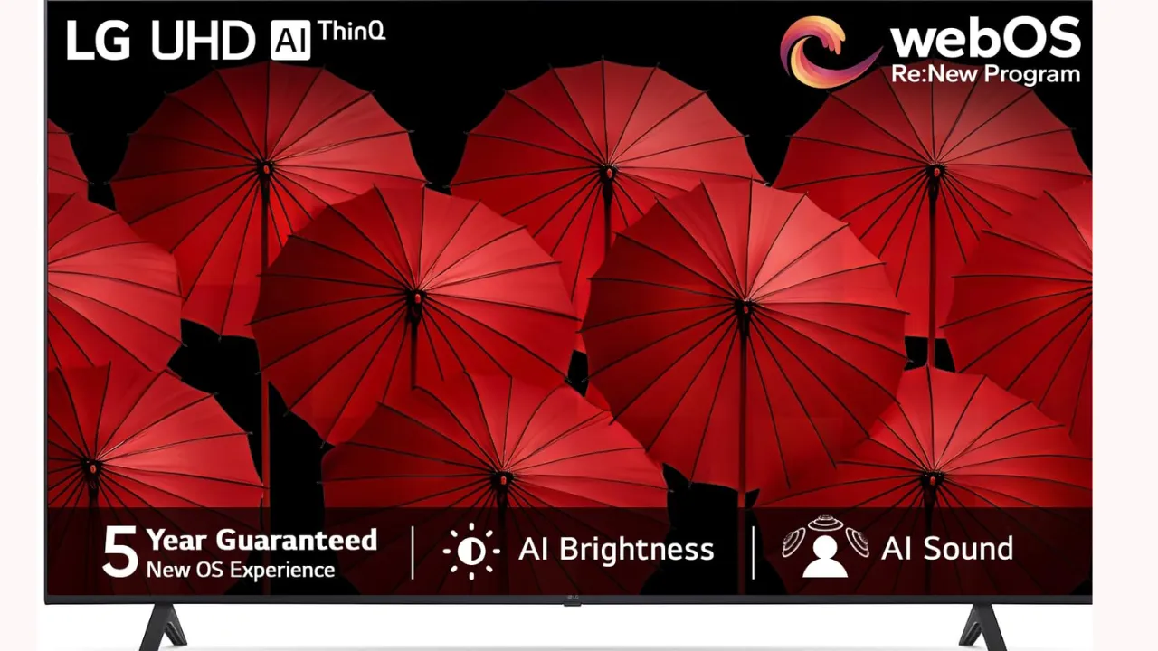 LG 139 cm (55 inches)  4K Ultra HD Smart LED TV