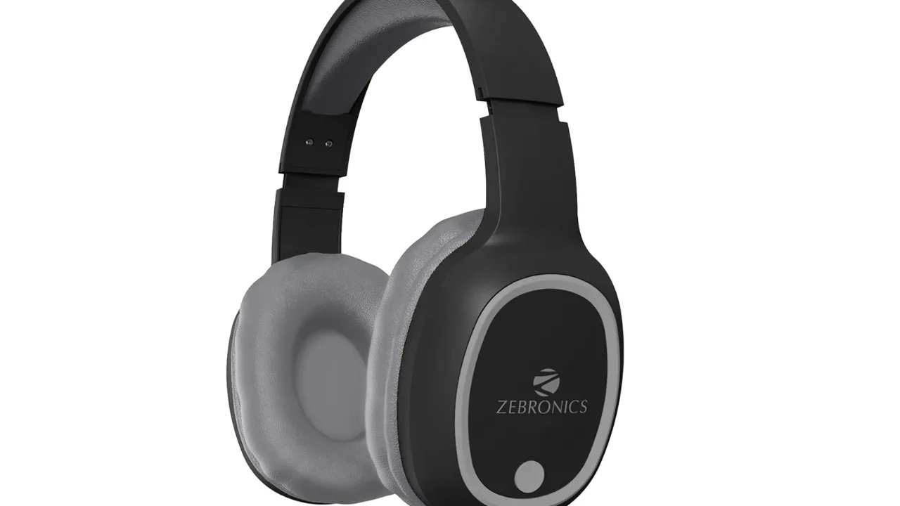 ZEBRONICS THUNDER Bluetooth 5.3 Wireless Headphones