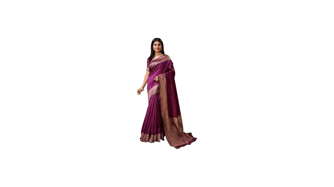 Sugathari Women's Kanjivaram Silk Saree