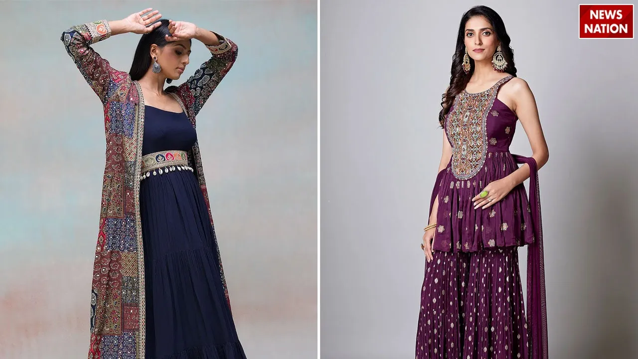 Fusion Fashion Sharara Salwar Suits 