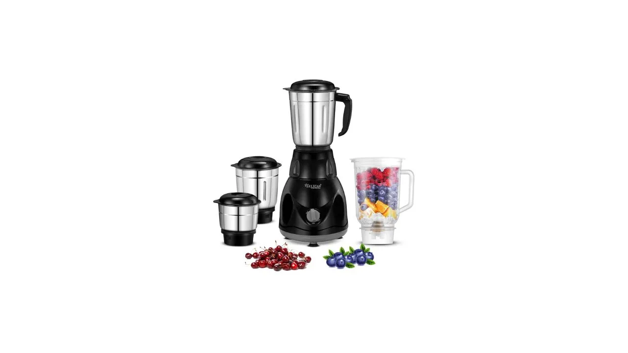 Skystar 750W 4 Jar Juicer Mixer Grinder