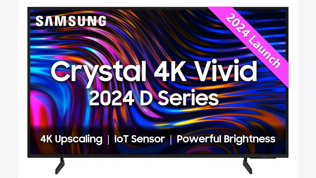 Samsung 108 cm (43 inches) D Series Crystal 4K Vivid Ultra HD Smart LED TV