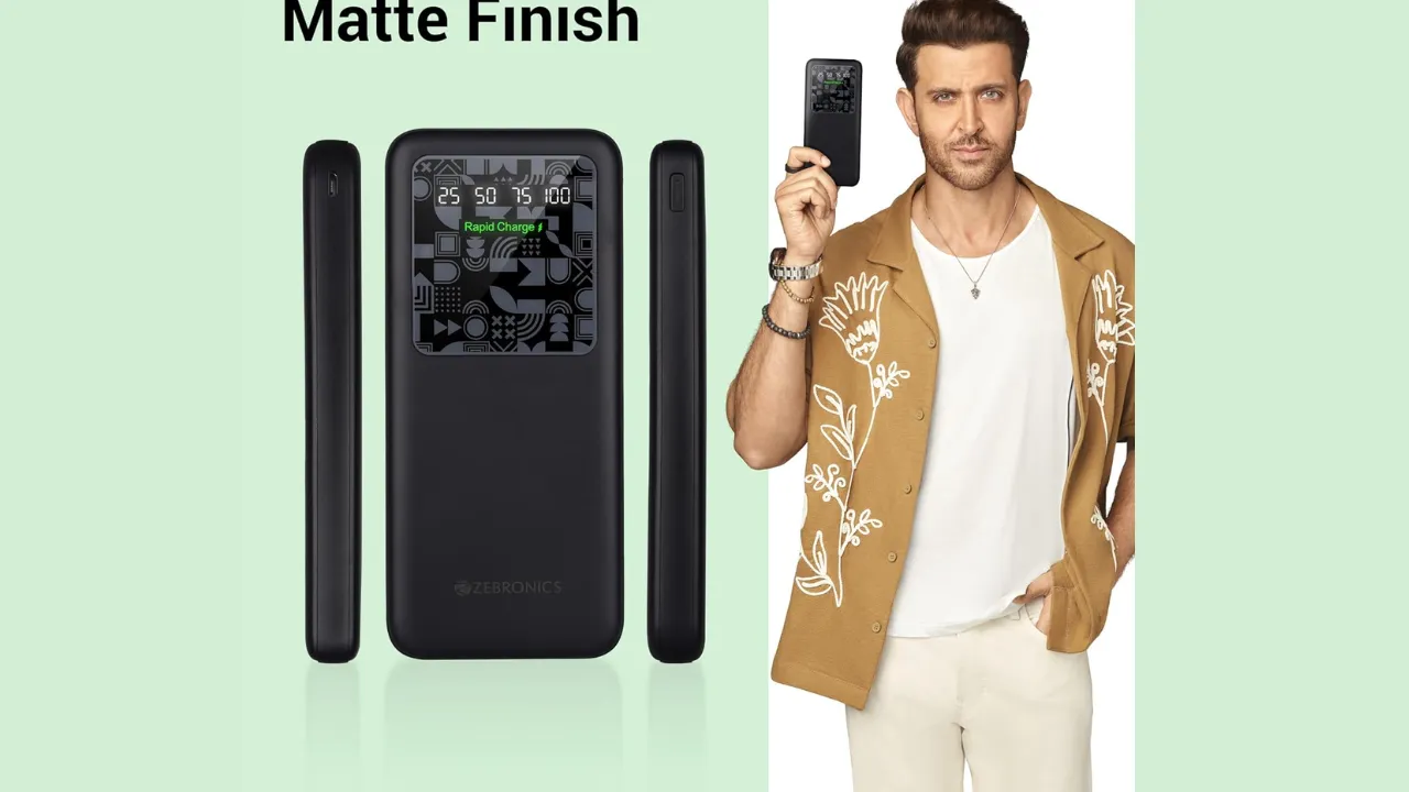 ZEBRONICS MB10000S15 Power Bank