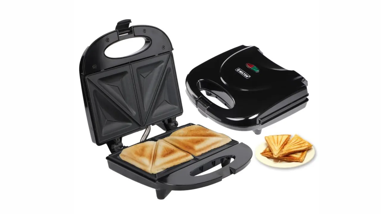 MILTON Express 800W Sandwich Toaster