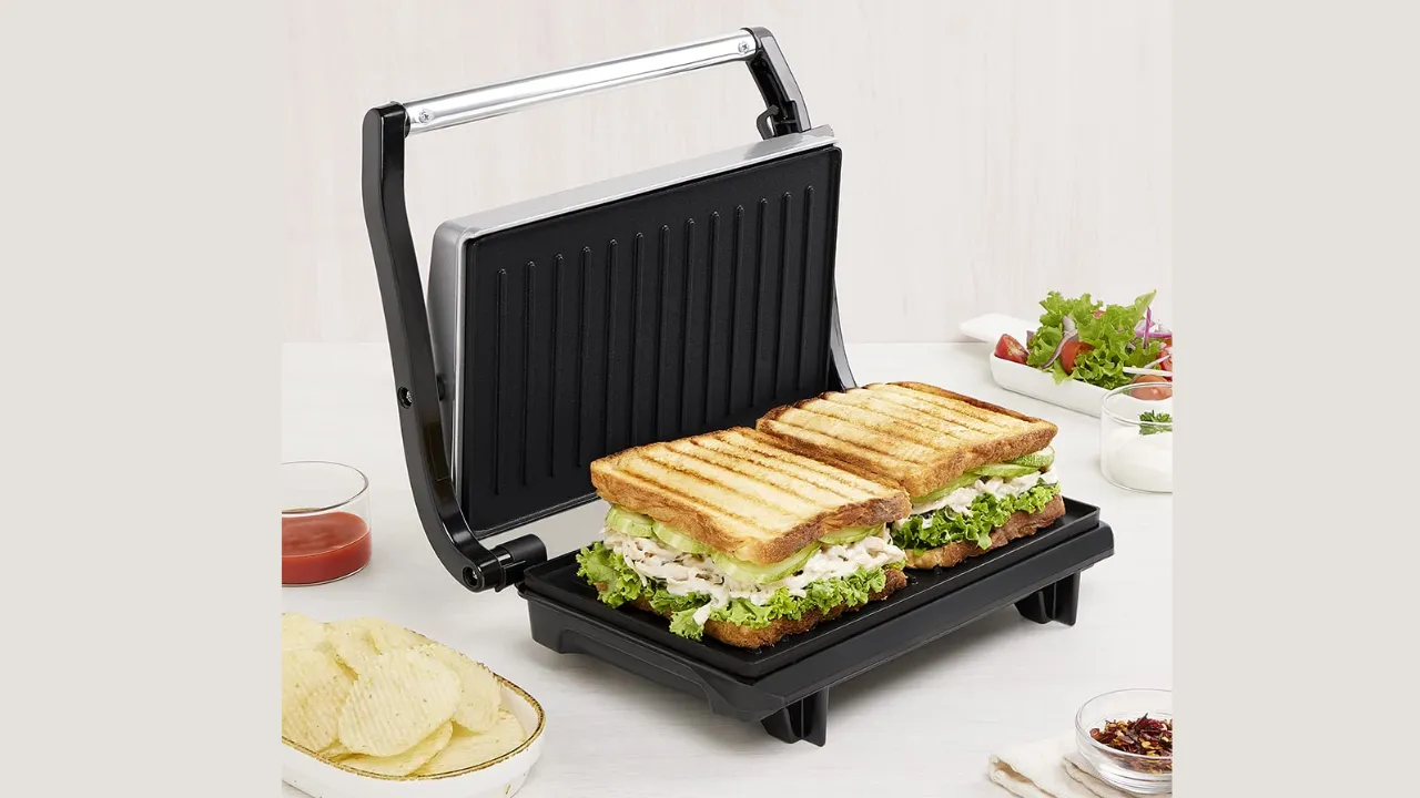 Borosil Prime Grill Sandwich Maker 
