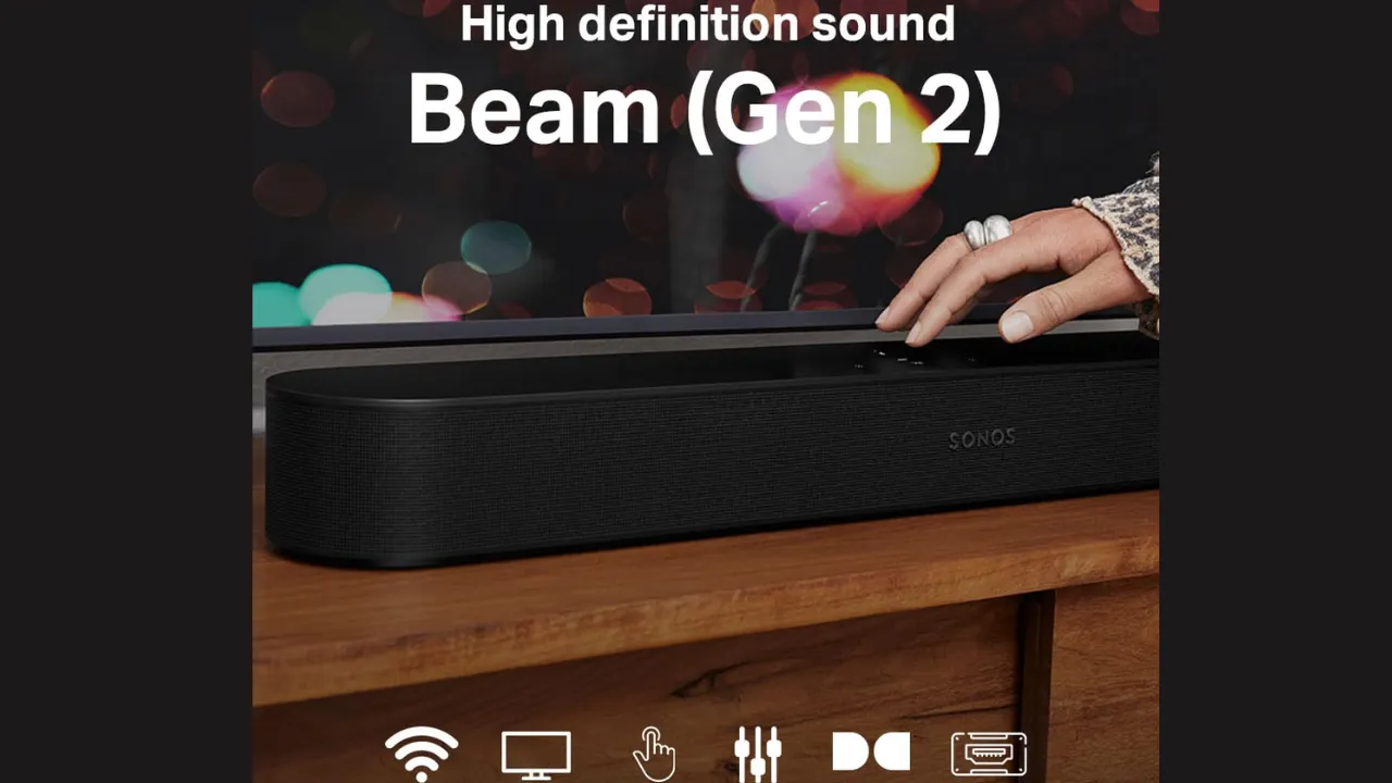 Sonos Beam 2 Wireless Soundbar