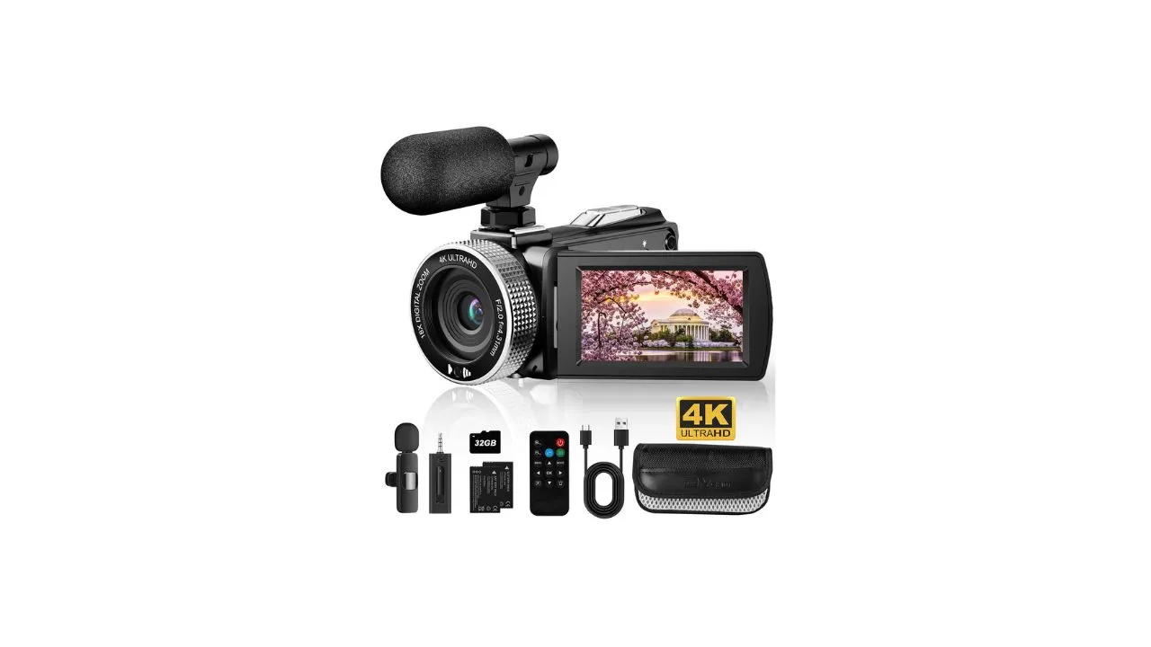 Rumyums 4K Video Camera