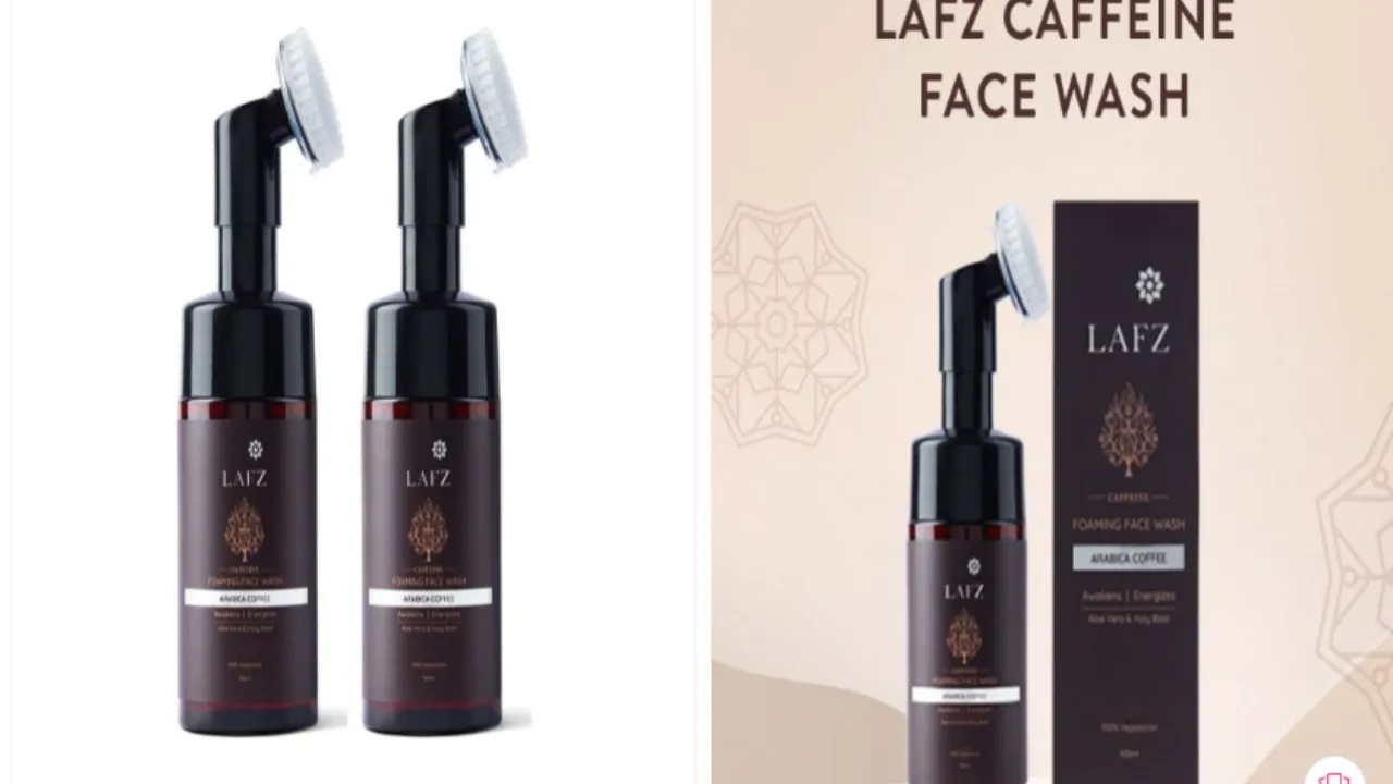 Set Of 2 Caffeine Foaming Face Wash For Glowing Skin