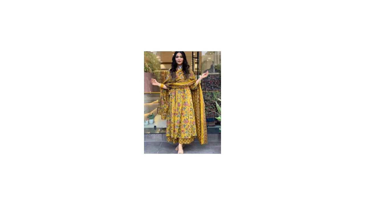 KALINI Kurti with Palazzos & With Dupatta