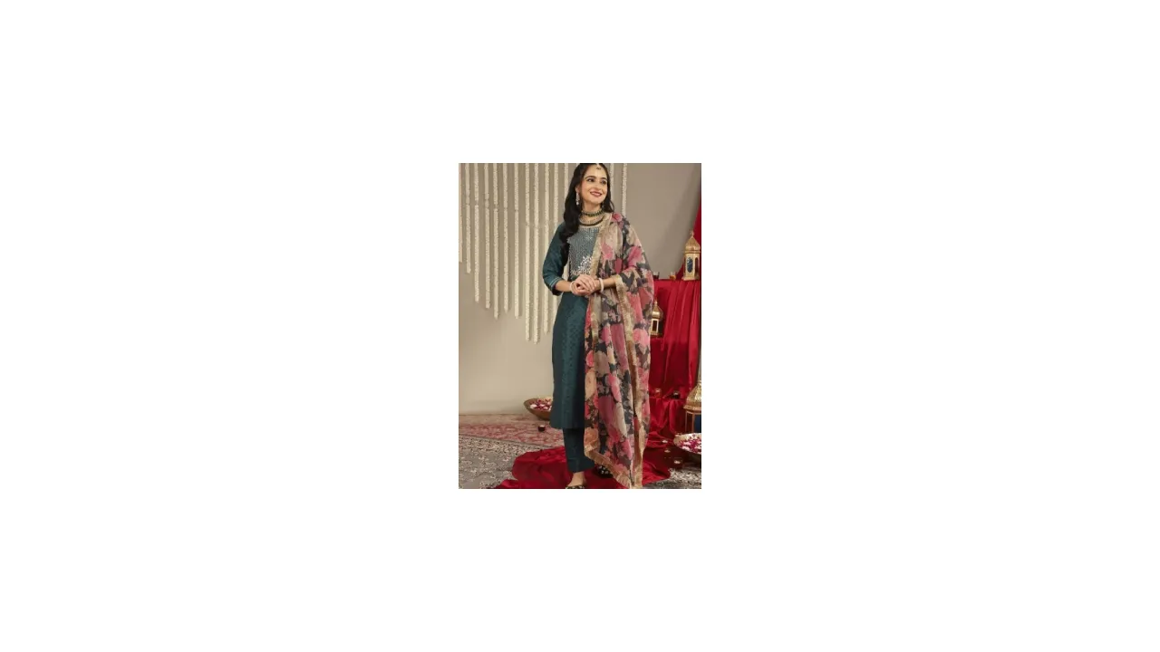 Varanga Kurta with Trousers & With Dupatta