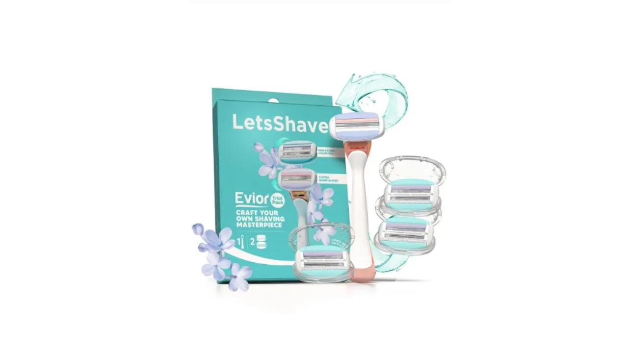 LetsShave Women Evior शेविंग रेजर