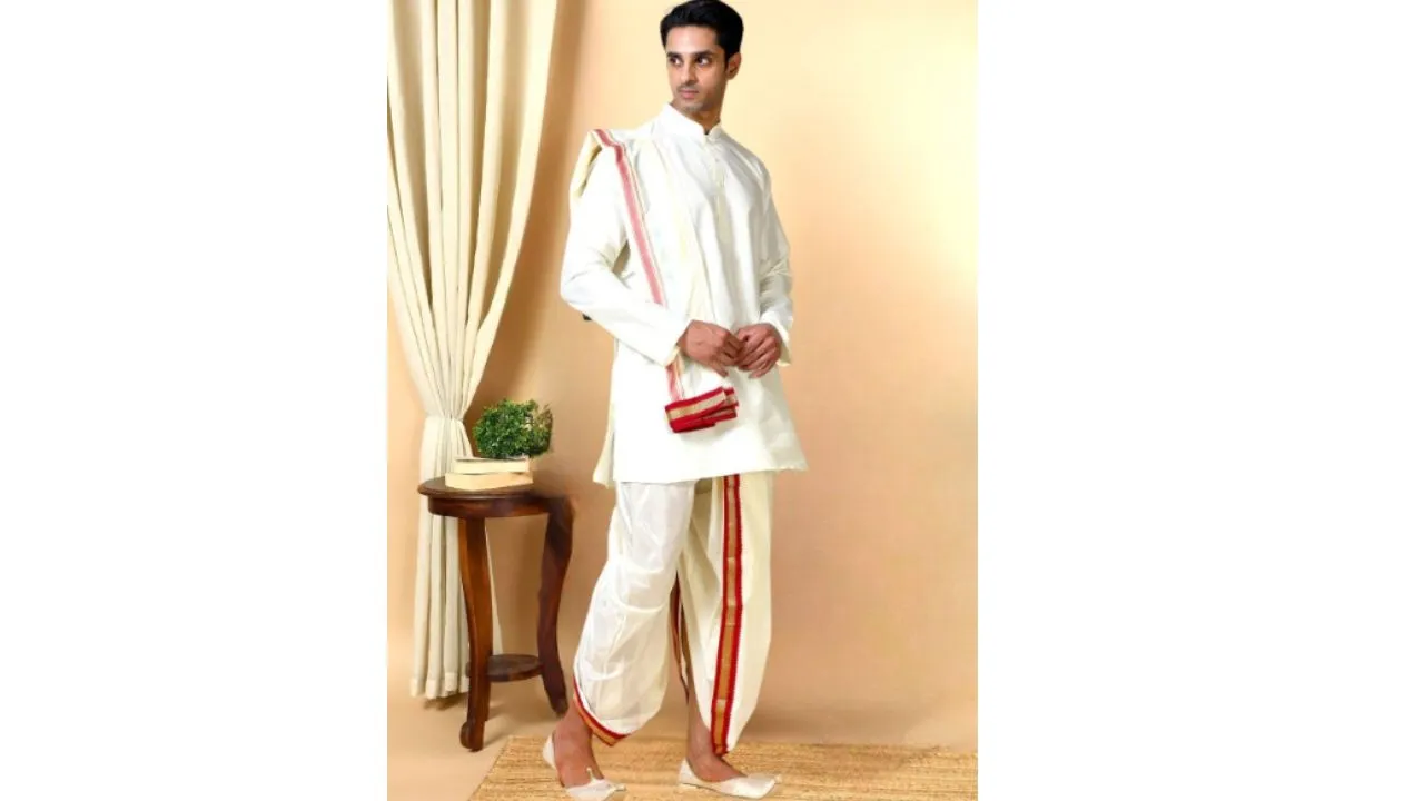 Straight Kurta With Pyjamas