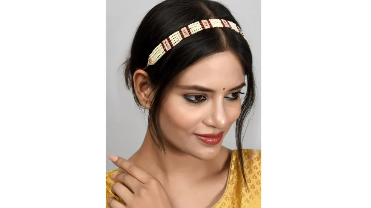 Pearl Beaded Matha Patti