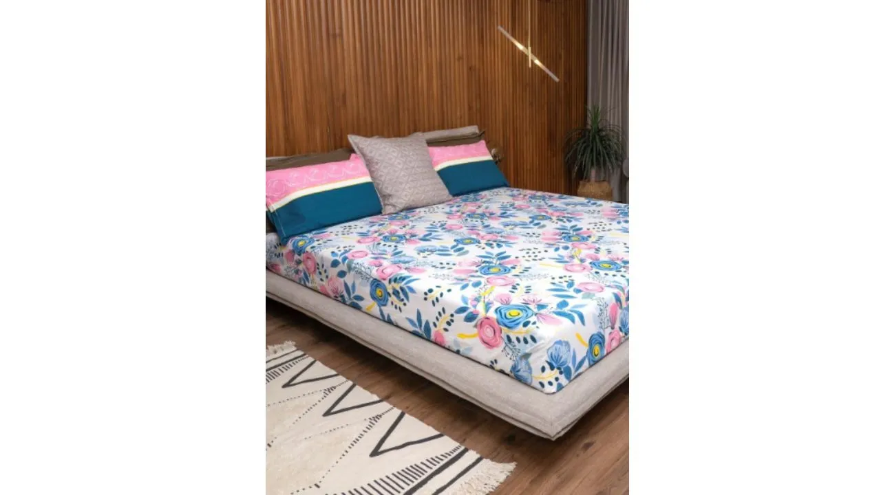 URBAN SPACE प्योर कॉटन बेडशीट 