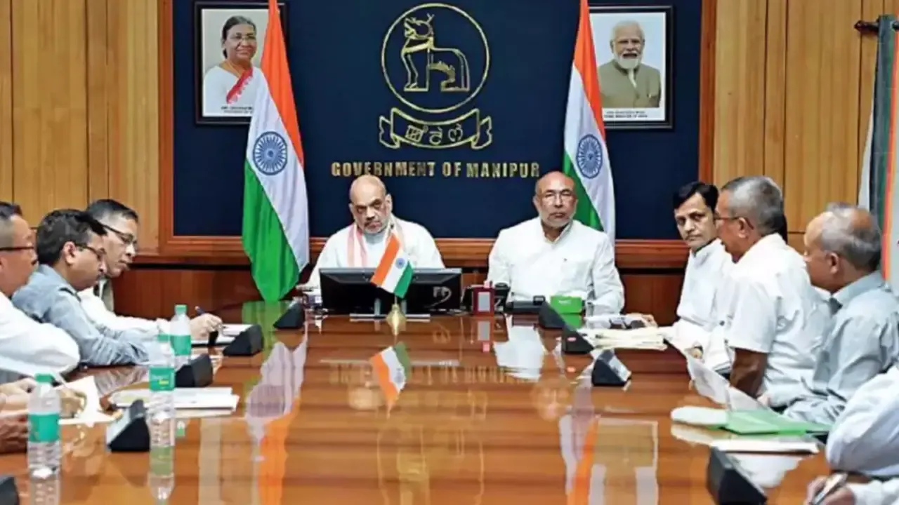 Amit Shah will convene an important meeting on Manipur situation