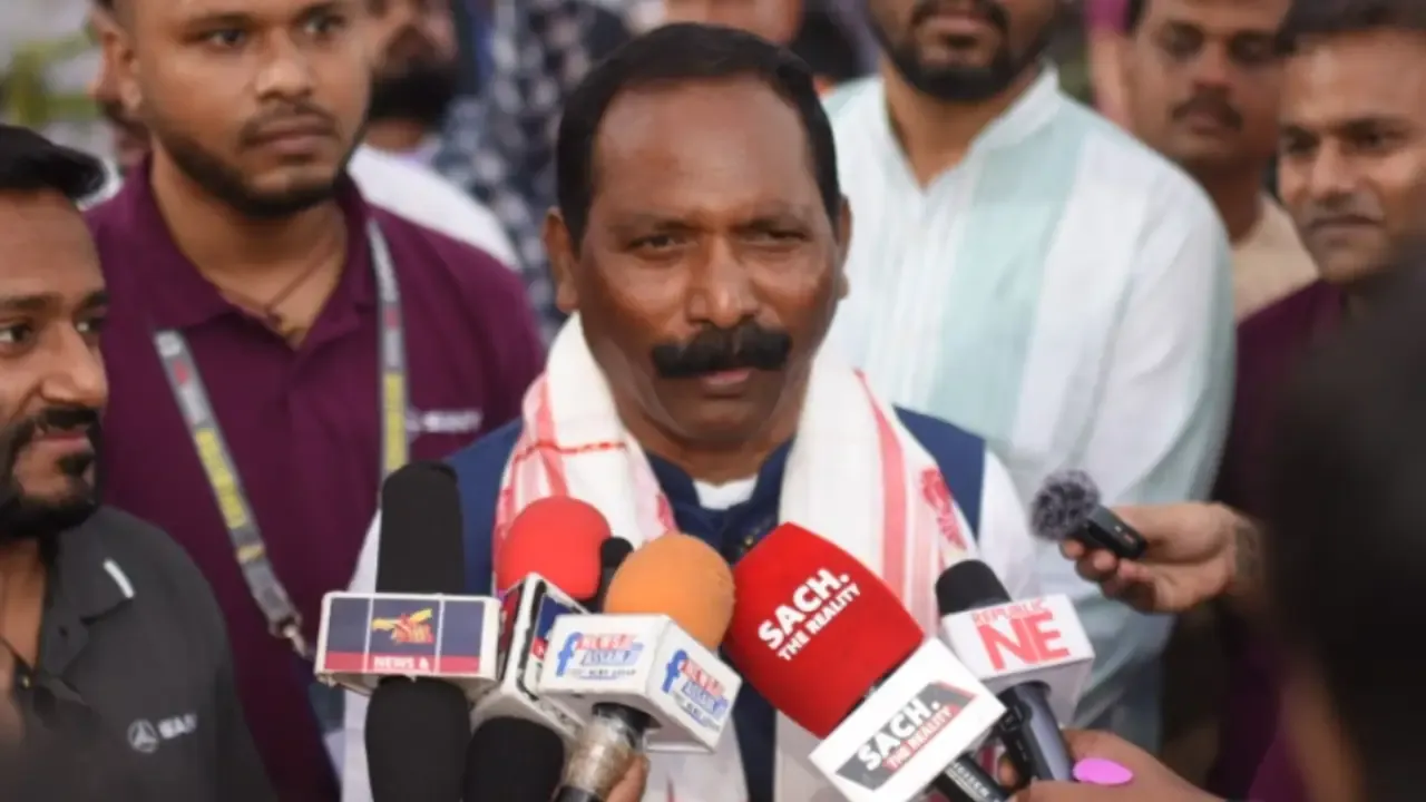 Assam cabient minister Sanjoy Kishan has resigned