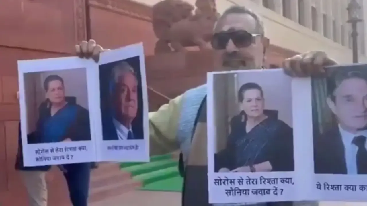 'Adani' vs 'Soros-Sonia': Opposition-Govt. Lock Horns Over Adani Issue