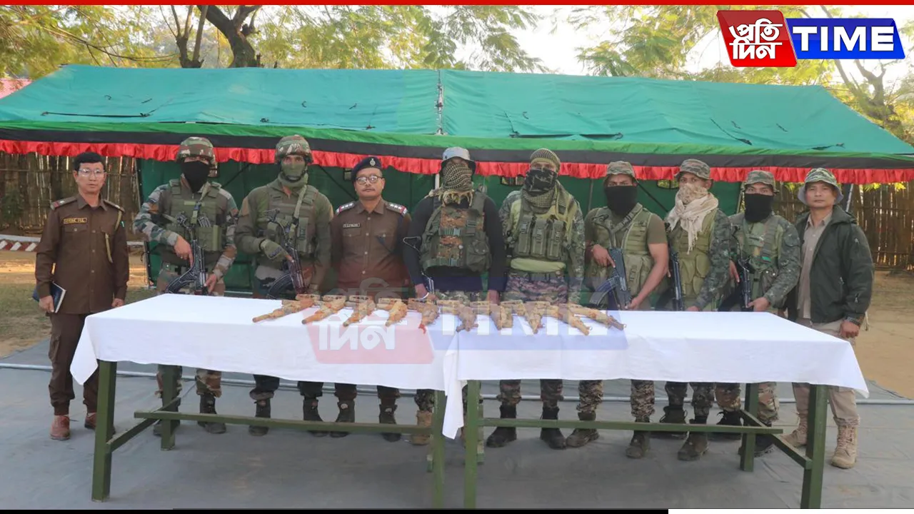 Arms Stash Uncovered in Changlang: Security Forces Strike Big