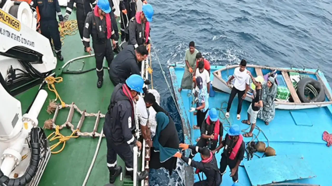 Indian Coast Guard Rescues 54 Passengers From Missing Boat