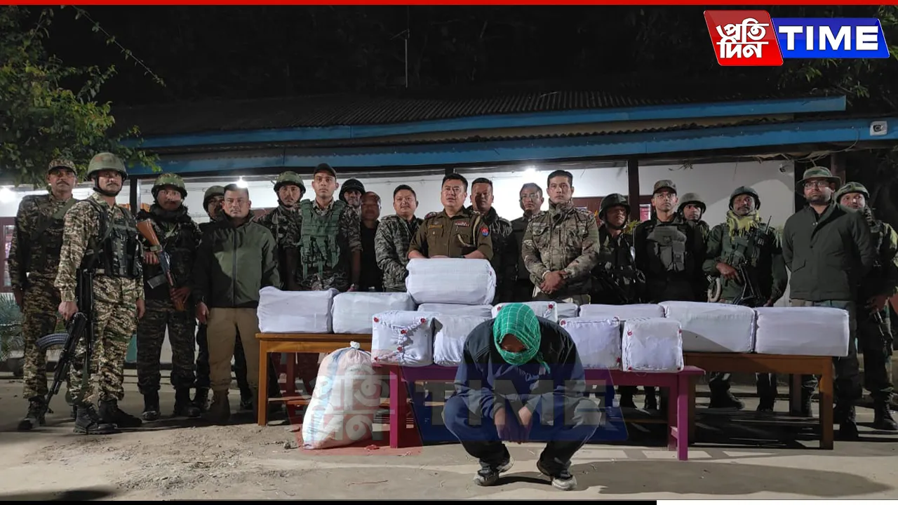 Security Forces Recover Contraband Worth Over Rs 9.36 Lakh in Manipur